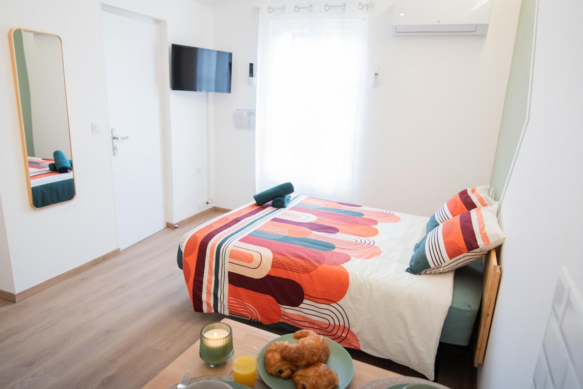 Tout Confort ! Ville, Climatisation, Parking, Wifi, Calme, Tv Каркассонн Екстер'єр фото